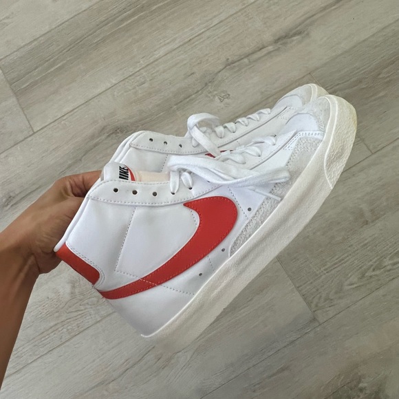 blazers shoes red